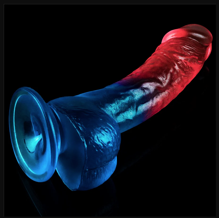 Dildo 8'' Dazzle Studs