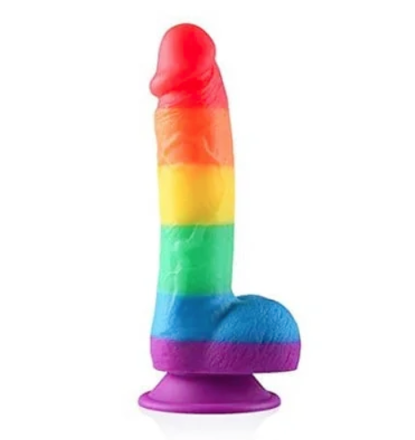 Dildo Arcoiris Pride 20cm KMI