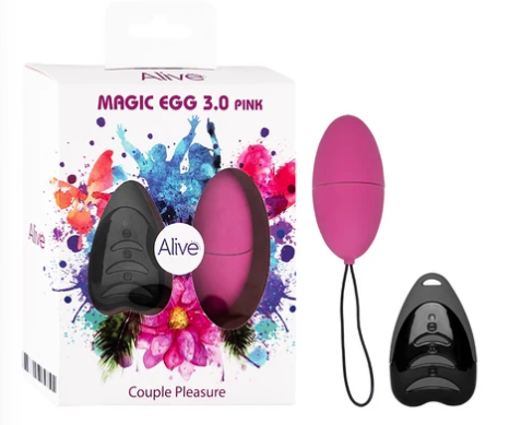 Huevo Vibrador Magic 3.0 Pink a Control Remoto KMI